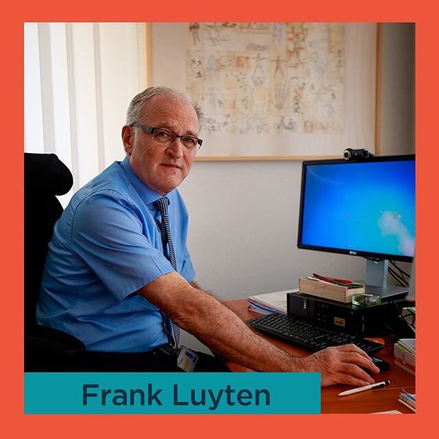 I always had mentors. I always sought to work with role models to some extent. It's part of choosing your job, it's part of following your path.

Pr. Luyten is Professor and Chairman of the Division of Rheumatology, Department of Musculoskeletal Scie
