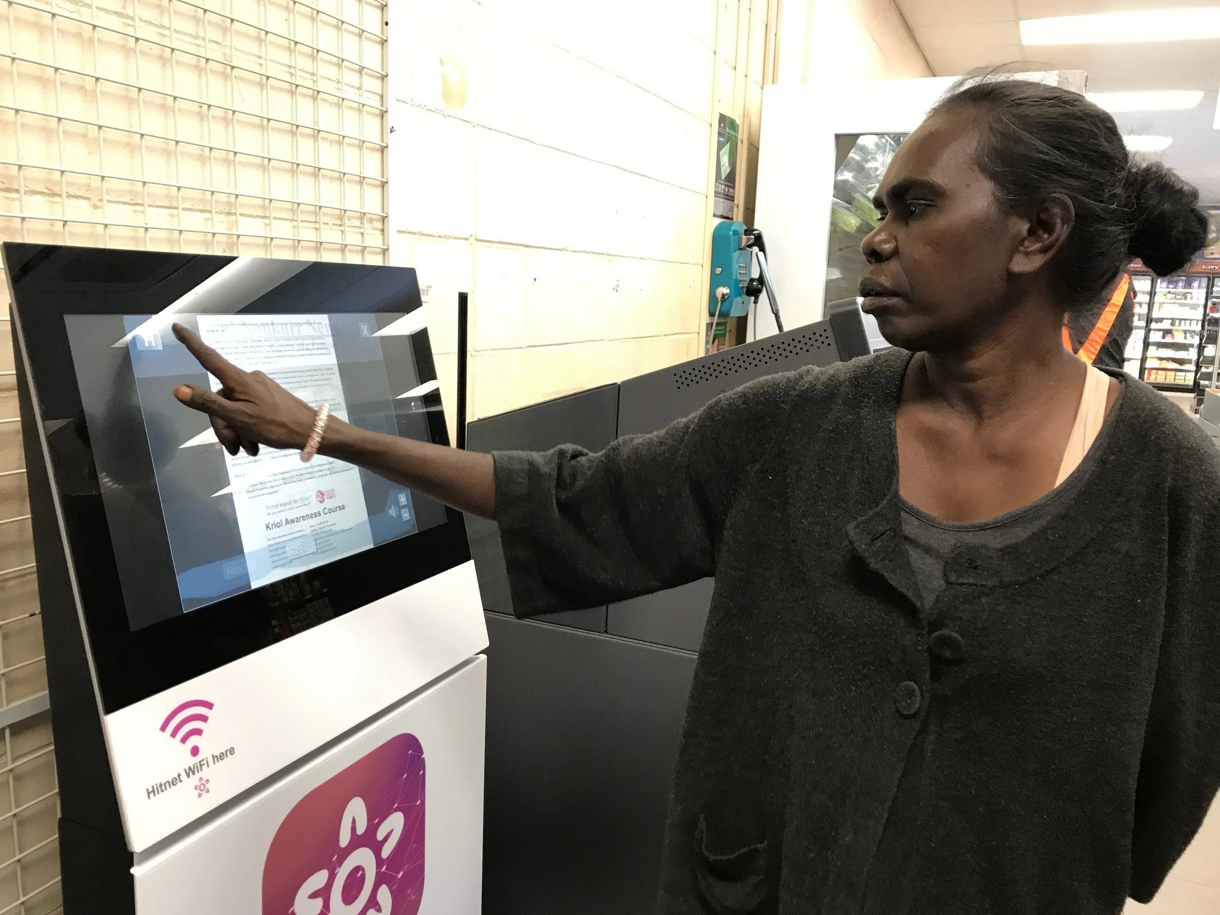 Daphne Daniels, Editor of the Ngukurr News