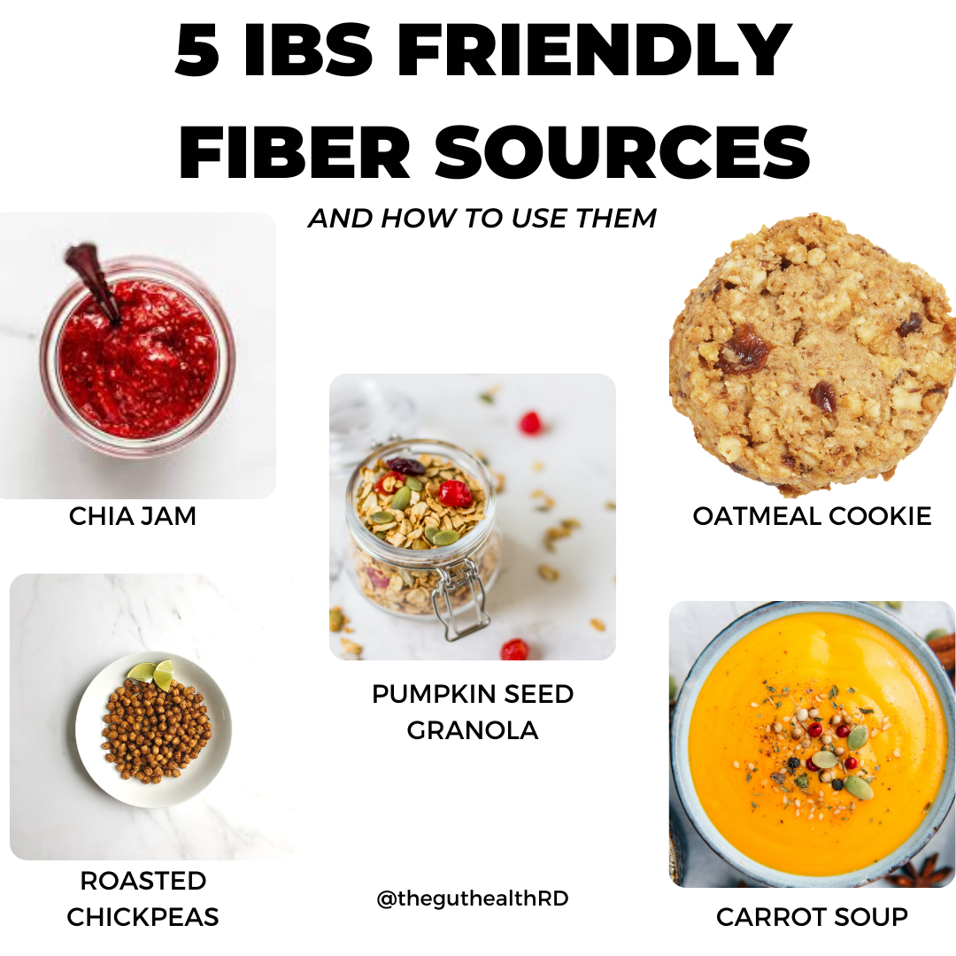 5 IBS Friendly Fiber Sources (and how to use them) — Liz McMahon Nutrition