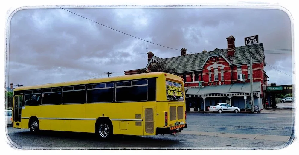  Bumblebee - Transporter Bus Tours Euroa hotel pickup and dropoff 