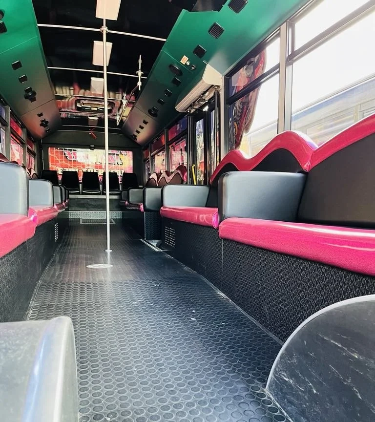  Inside the Optimus Bus - Winery Tours - Party Bus Hire 
