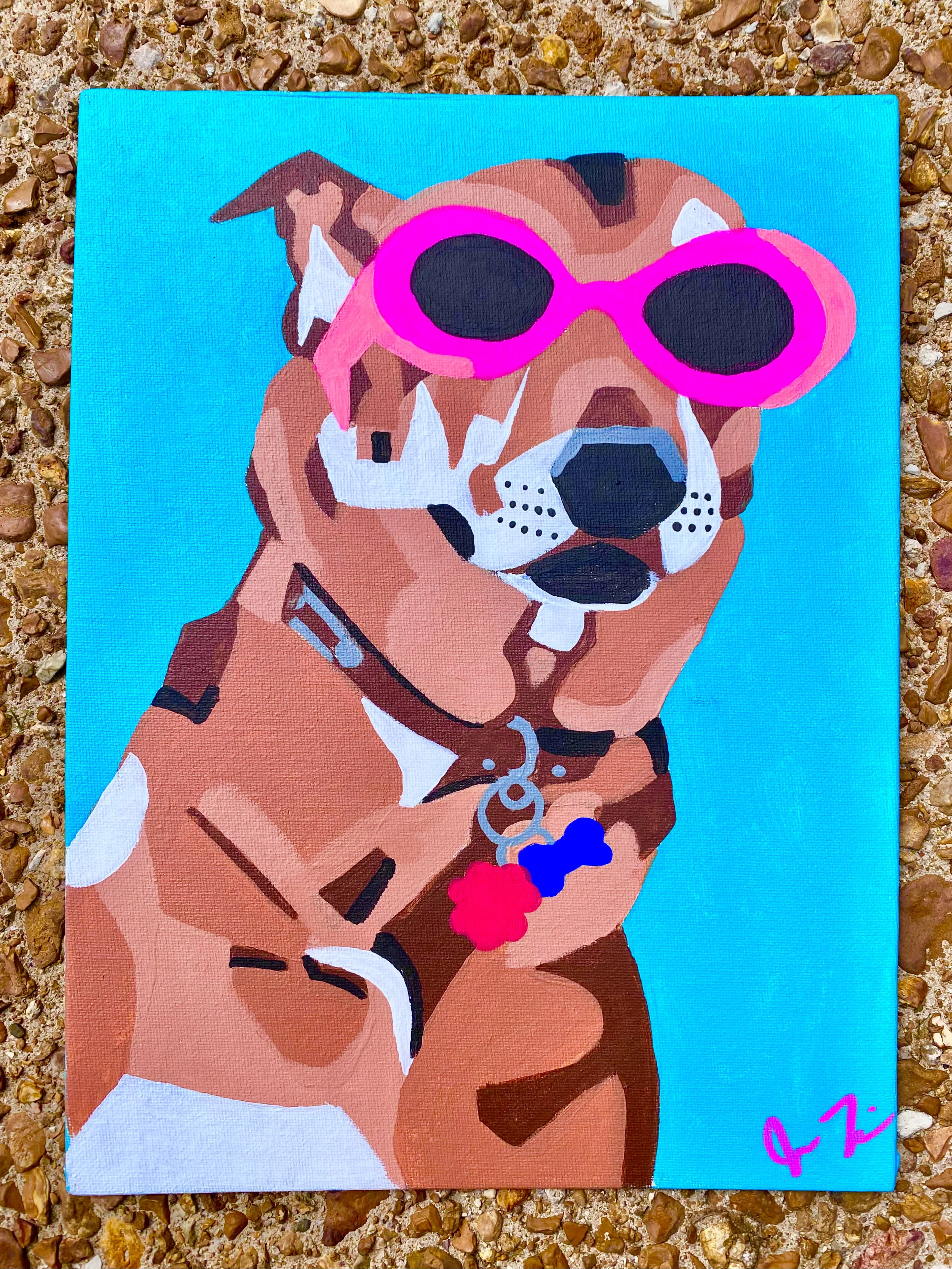 Pop Art Chief - Acrylic on Canvas