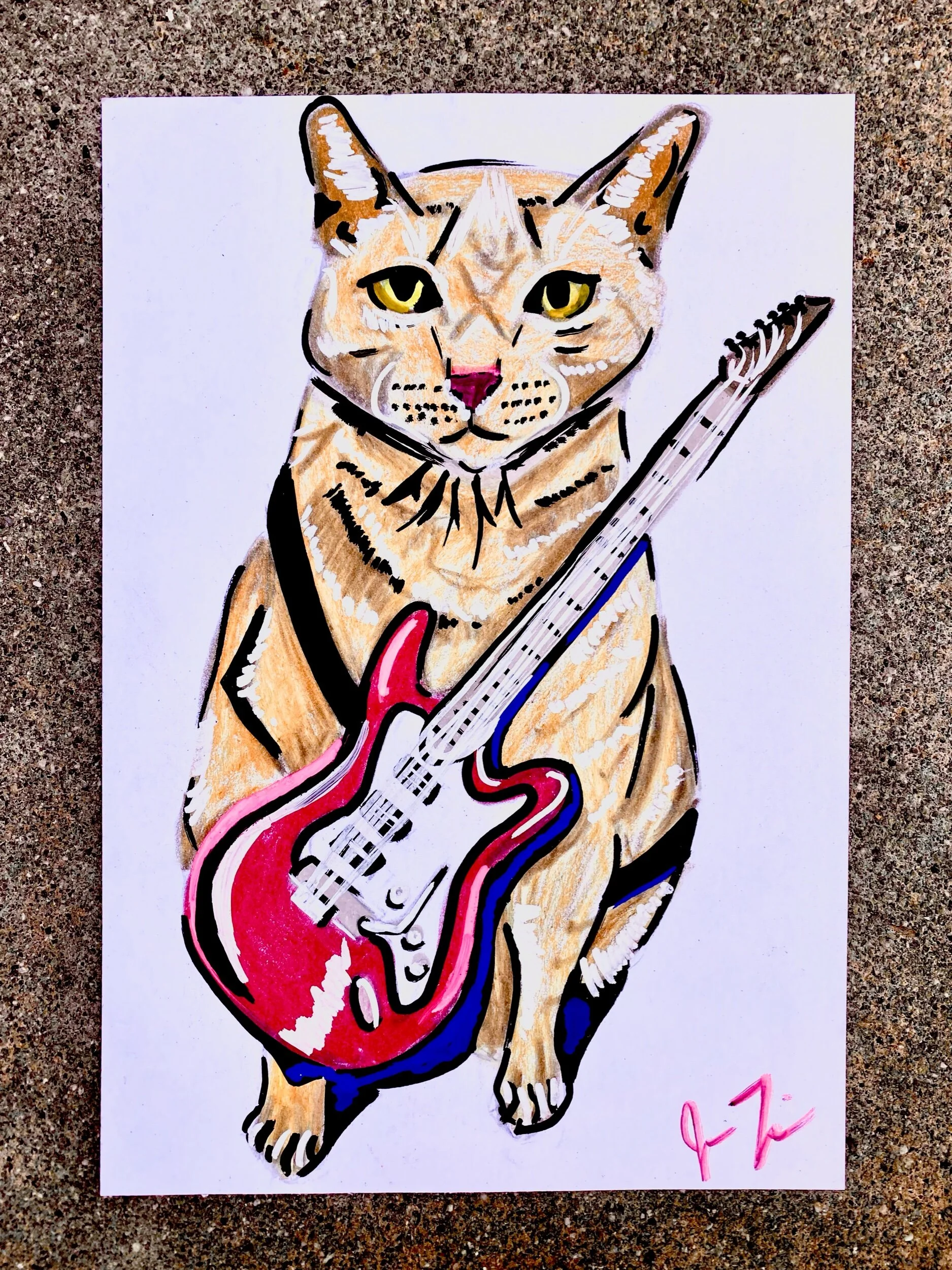 Cleetus - Colored Pencil on 7.5x10in Cardstock