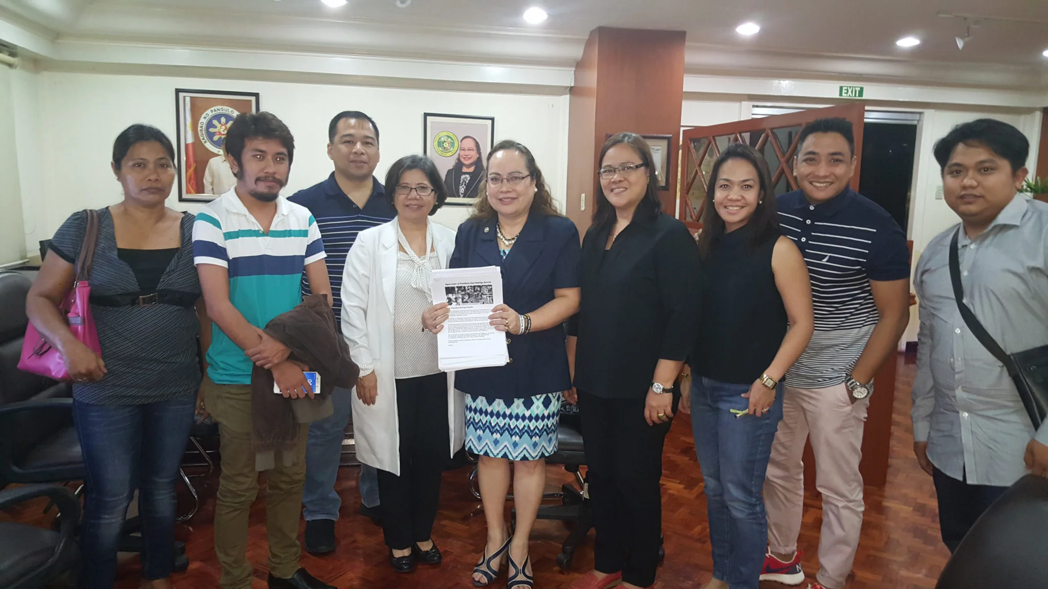 Hemophilia Leaders Meet Department of Health Secretary Paulyn Ubial