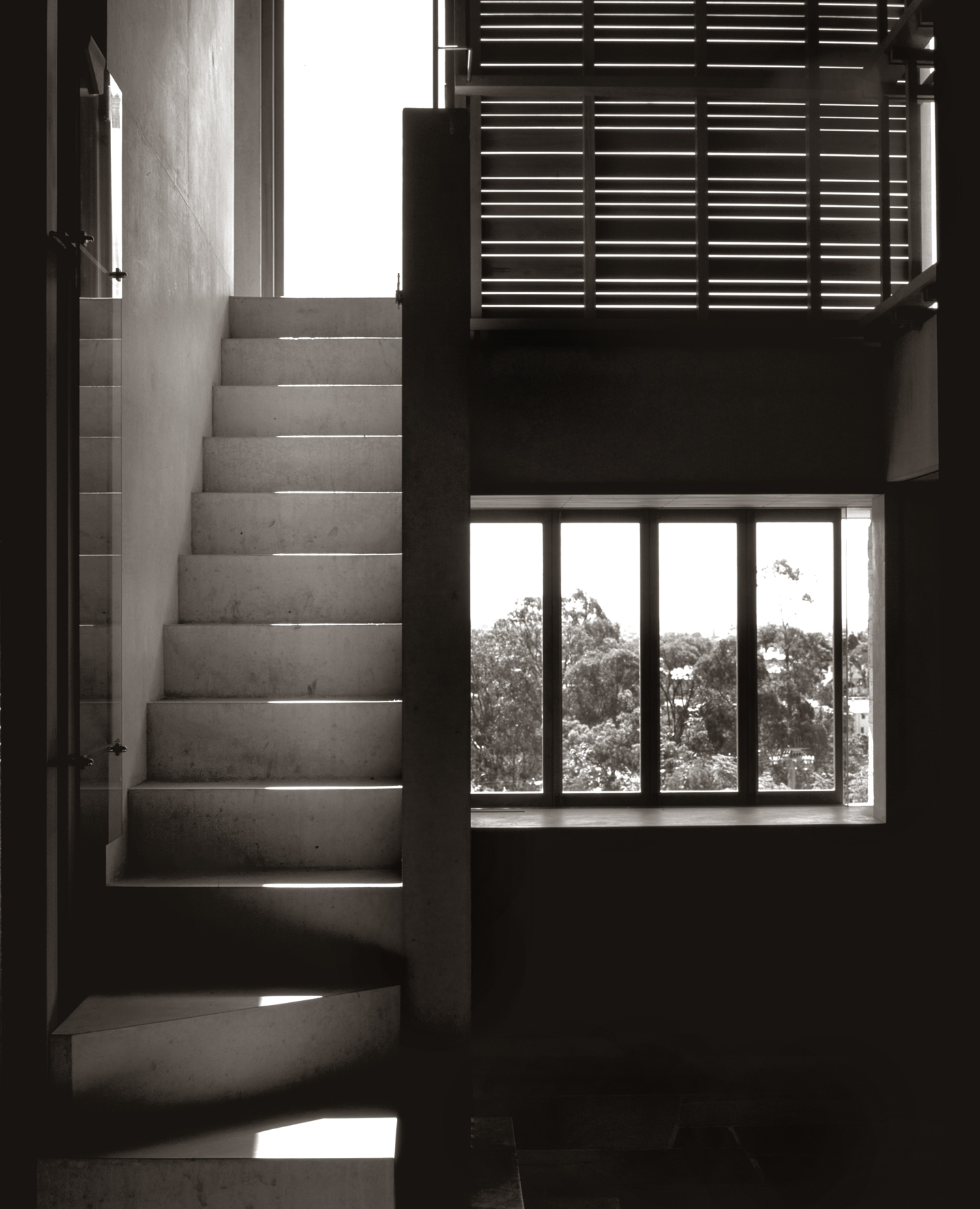 C House_TLinkins_Stair B&W.jpg