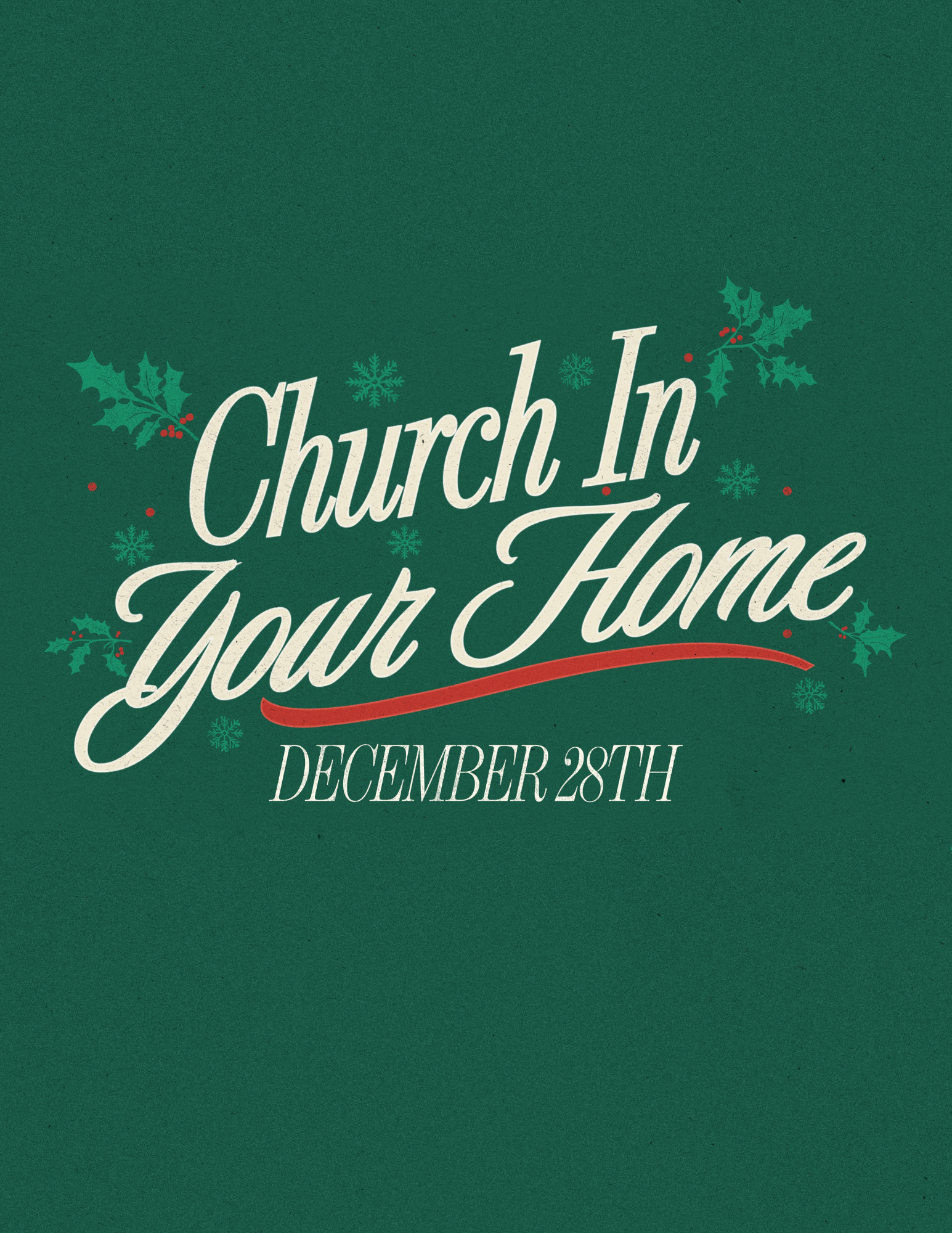 Church From Home Liturgy