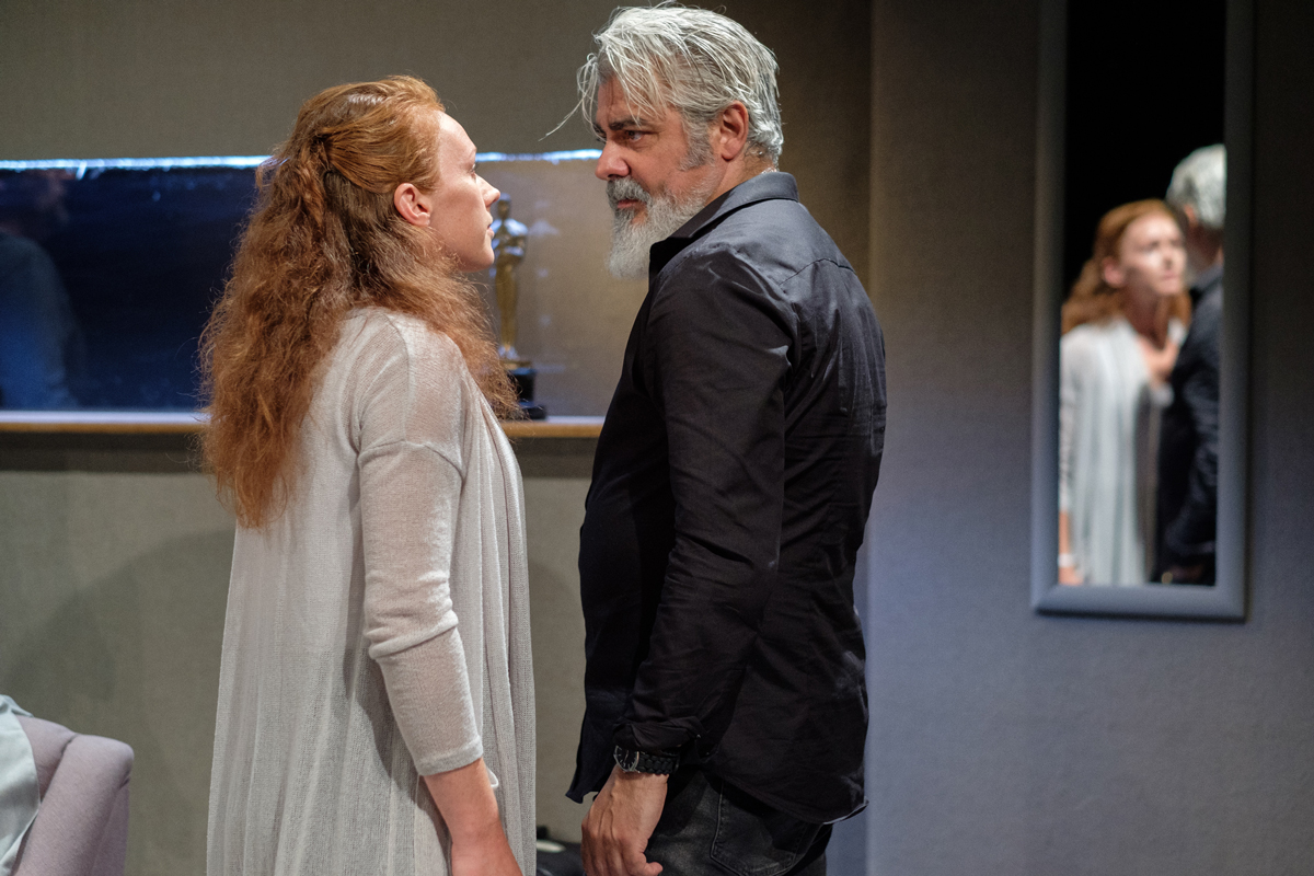 Ulster American_Lucianne McEvoy, Darrell D’Silva in Ulster American. Photo by Sid Scott_web.jpg
