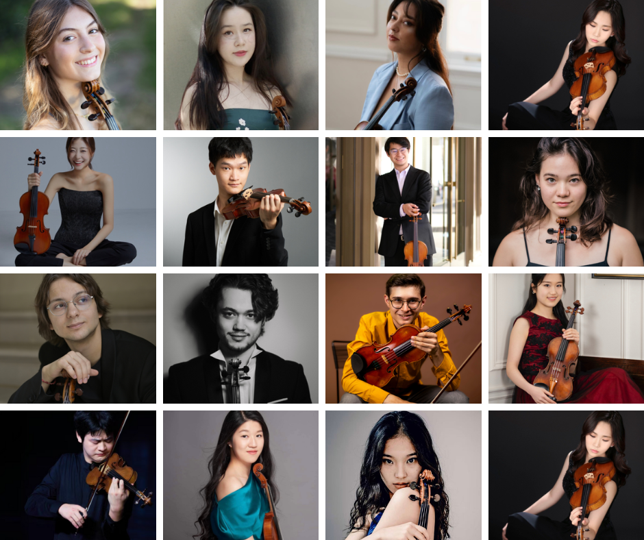 Competitors announced for Michael Hill International Violin Competition 2026