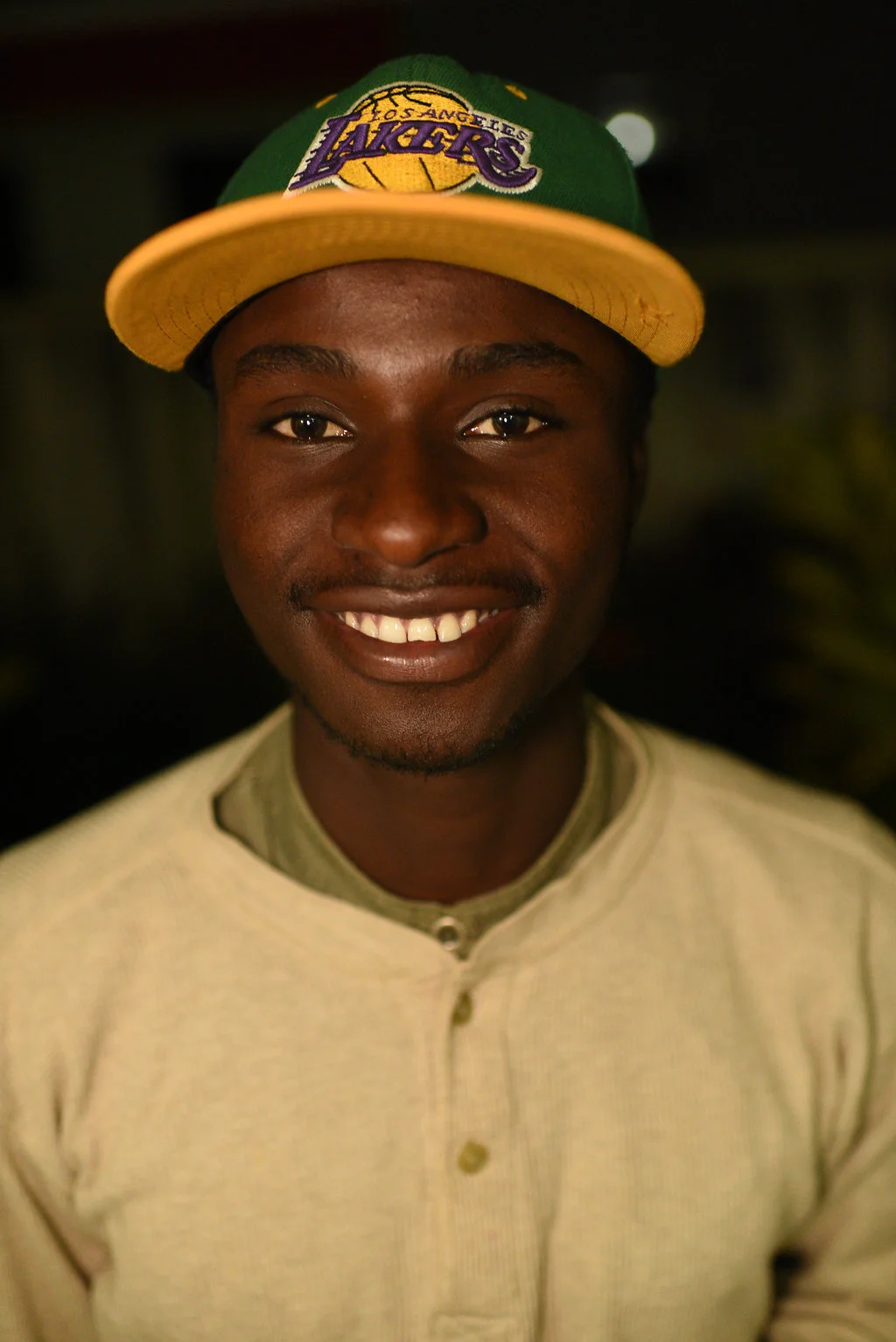 Ananias Cyuzuzo, our of our sponsored young men who got his hip replacement surgery at OrthoNebraska.