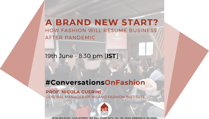 A BRAND NEW START? HOW FASHION WILL RESUME BUSINESS AFTER PANDEMIC - MFI Webinar