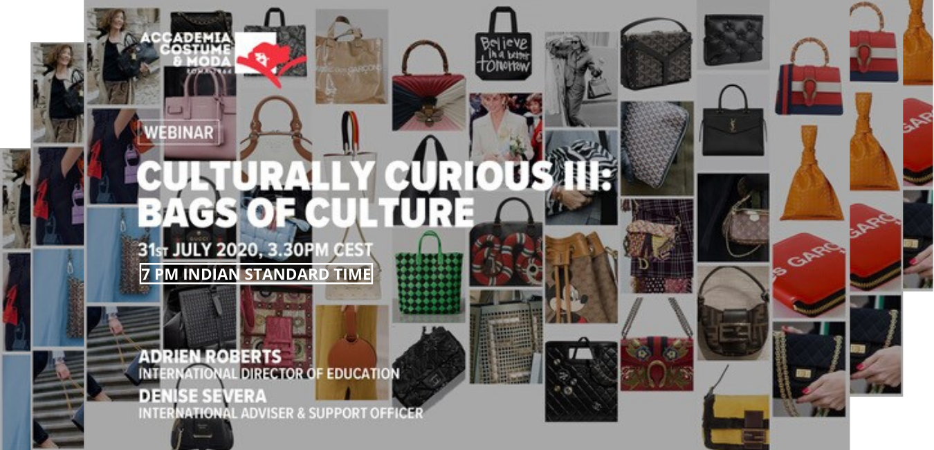 CULTURALLY CURIOUS III : BAGS OF CULTURE - ACM Webinar Part 3