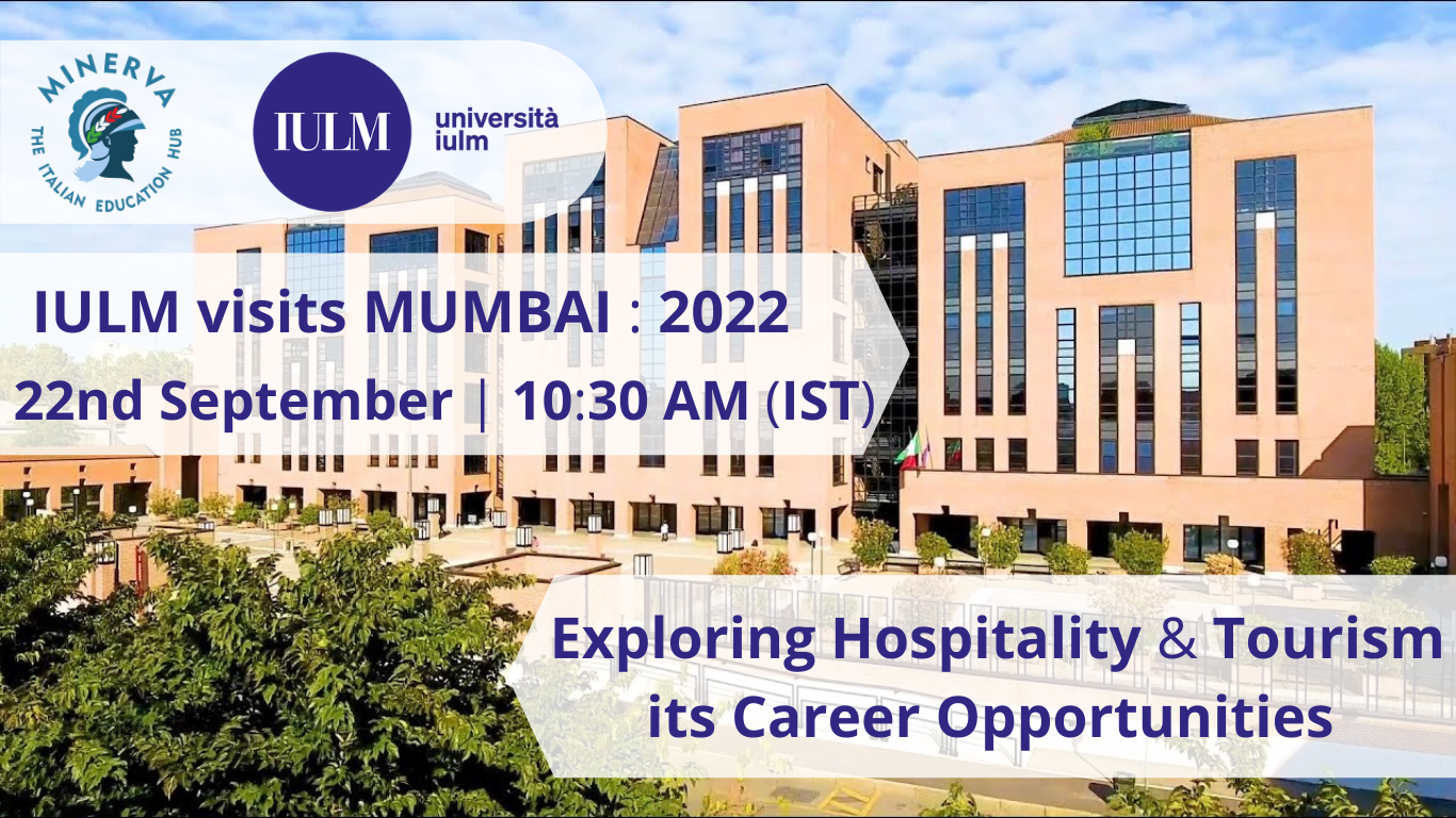 1-1 interaction with IULM University on studying Hospitality and Tourism in Milan