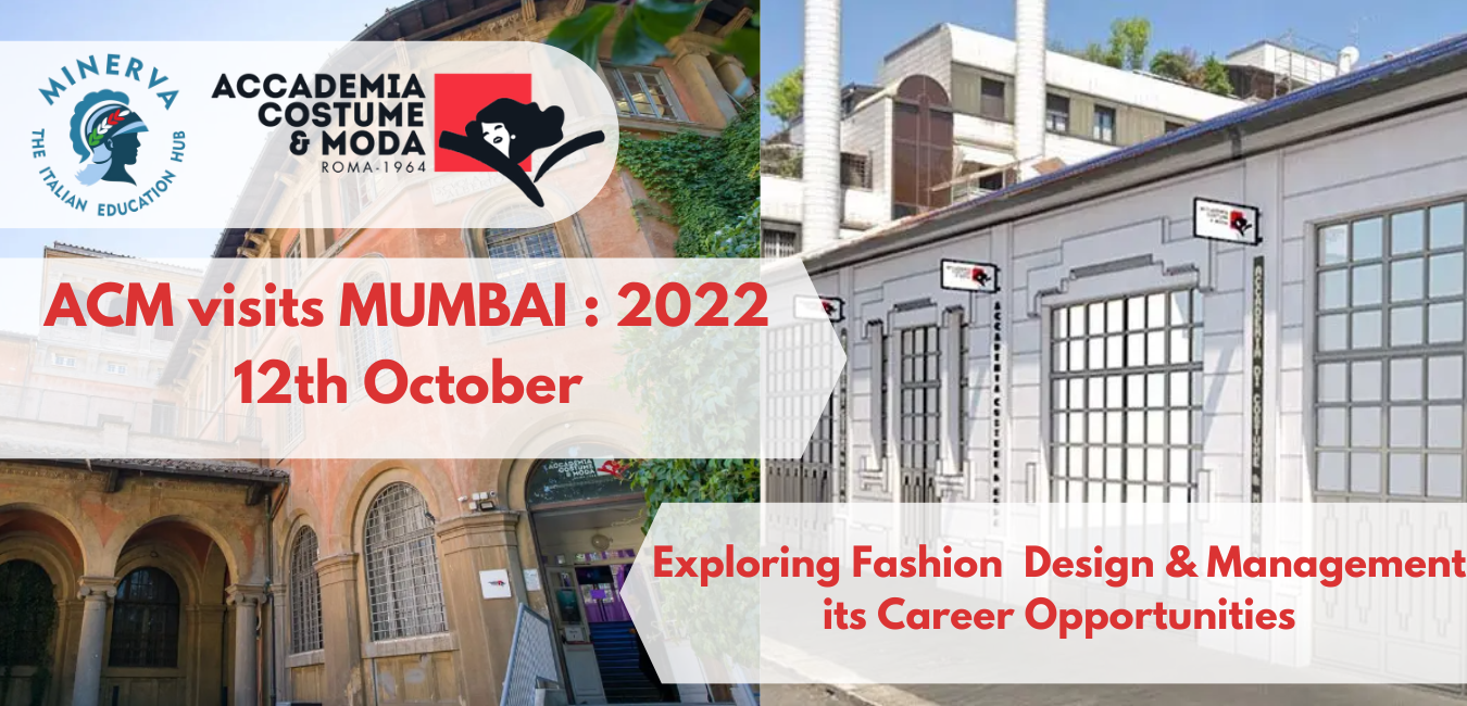 1-1 interaction with ACM on studying Fashion Design and Management in Italy