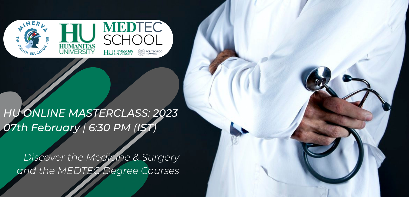 Participate in the Online Masterclass by Humanitas University 2023