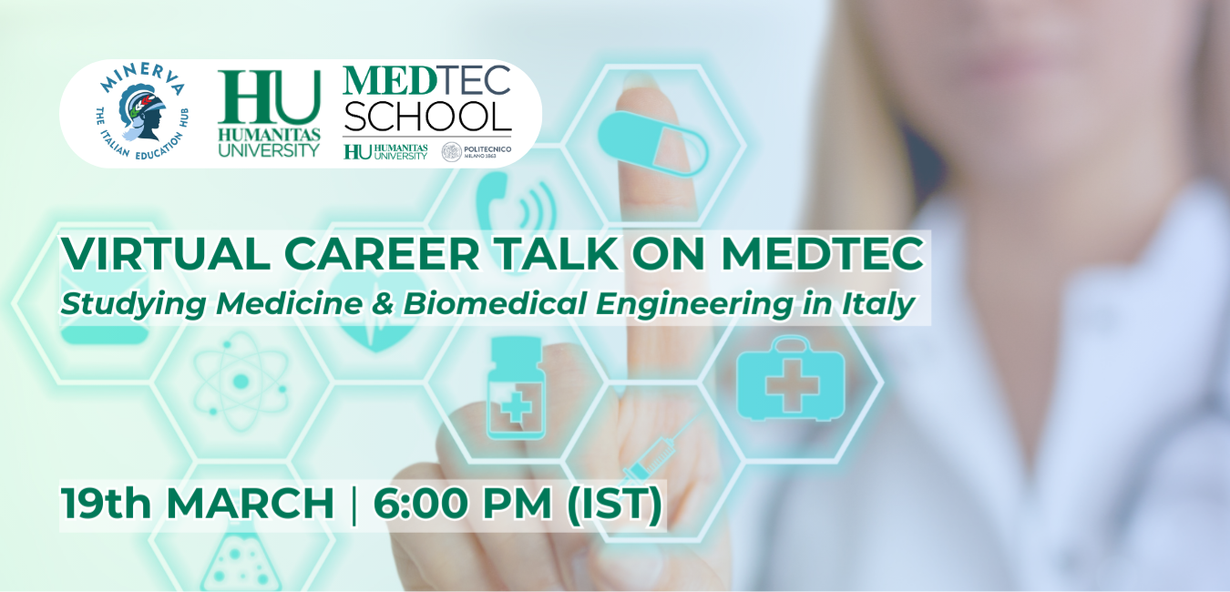 Virtual Career Talk on MEDTEC Dual Degree