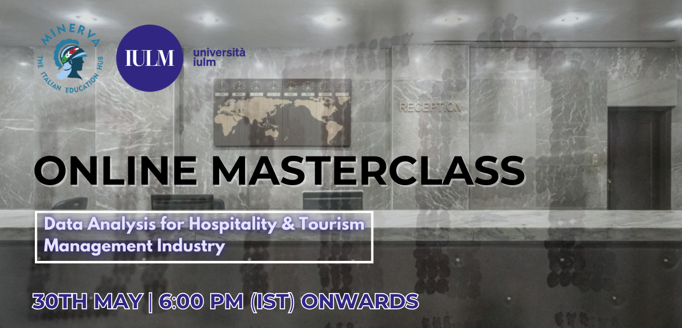 Participate in the Masterclass by Università IULM on Data Analysis for HTM