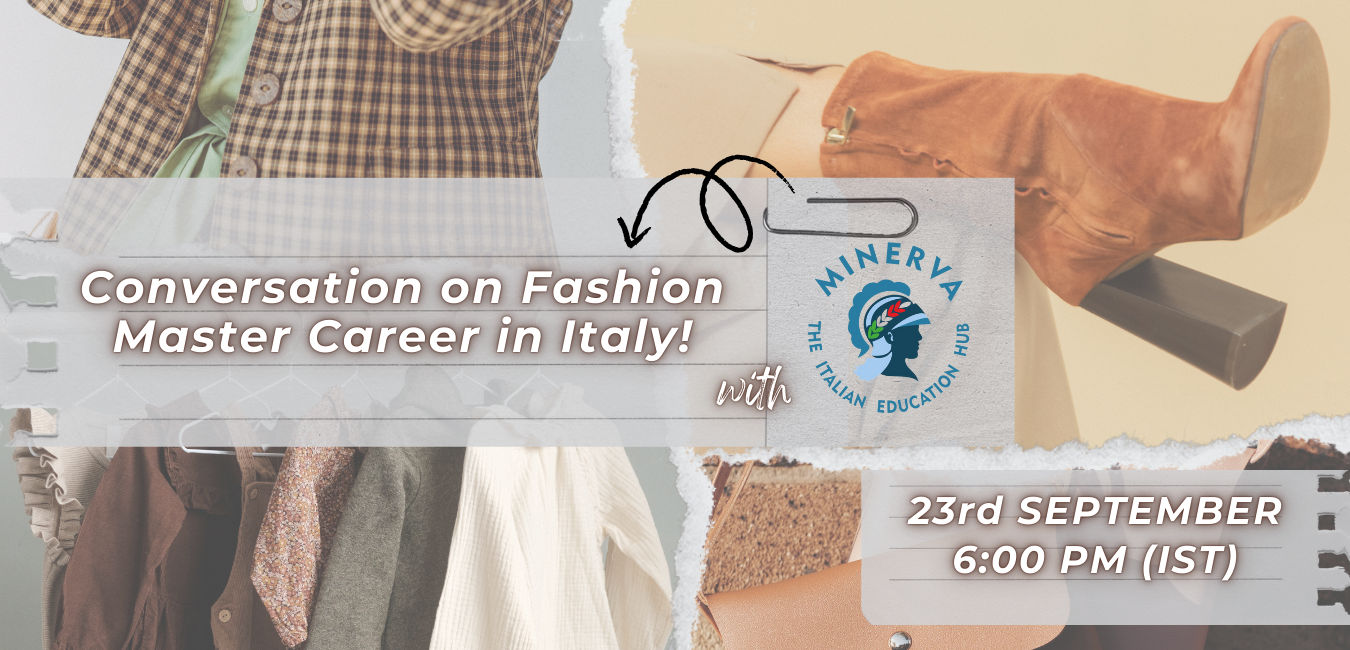 Conversation on pursuing Fashion Master Career in Italy! #1