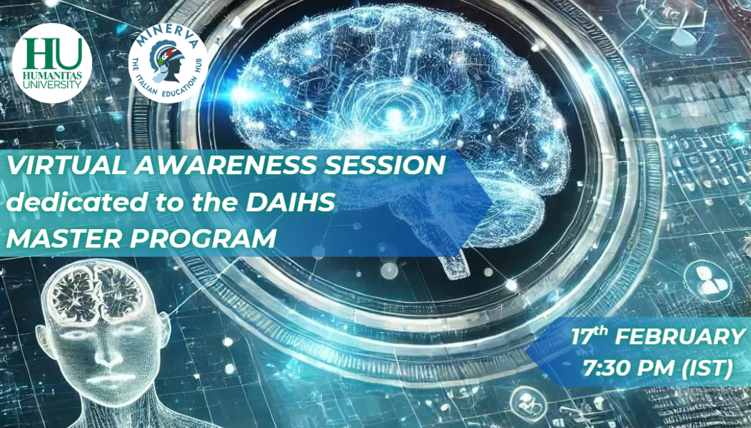 Virtual Awareness Session dedicated to the DAIHS Master Program by Humanitas University
