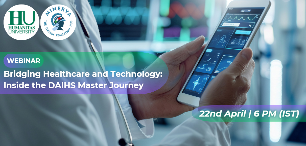Exploring AI in Healthcare: An Exclusive Webinar on DAIHS Master Program by Humanitas University