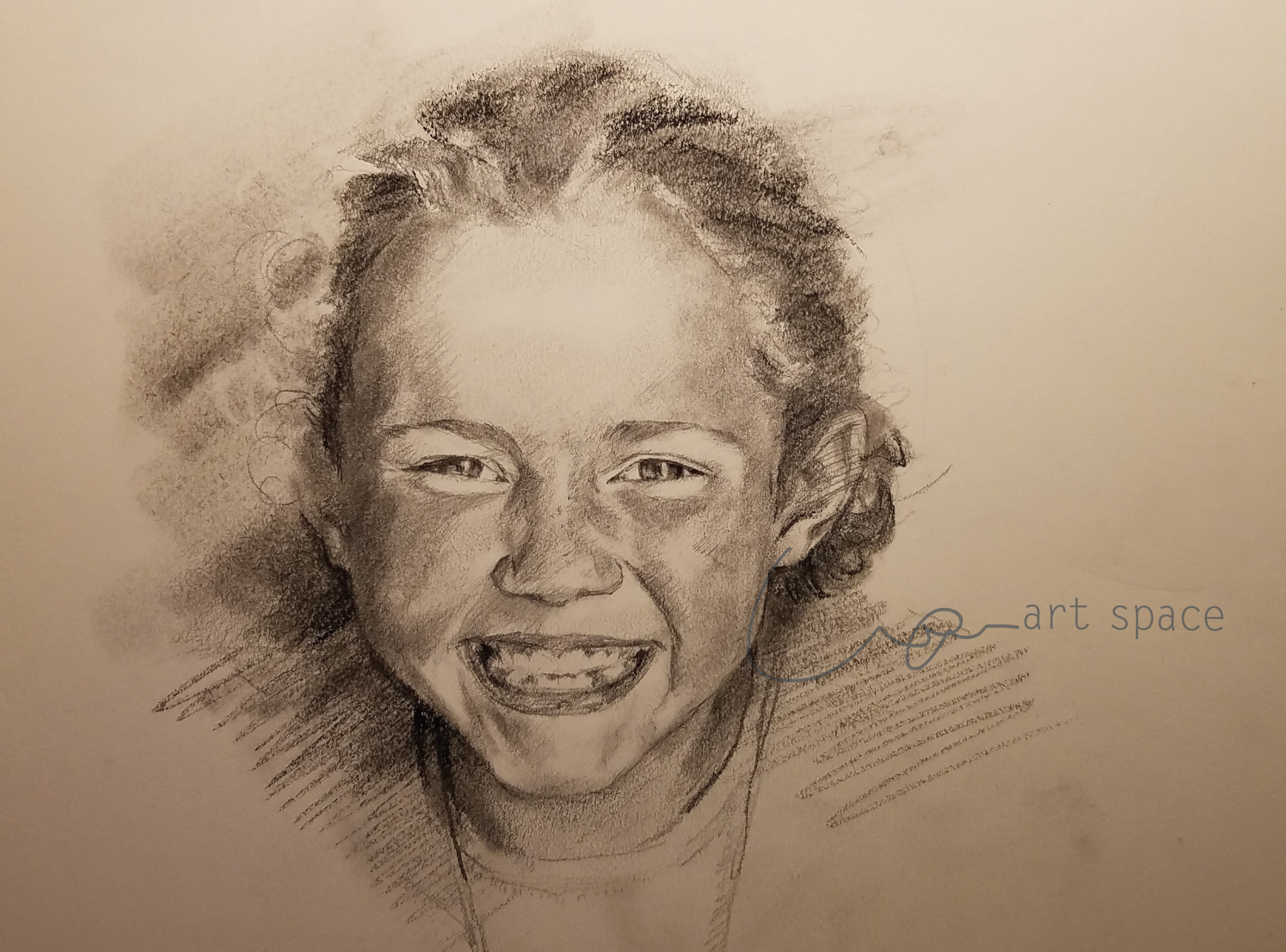  Graphite on paper 