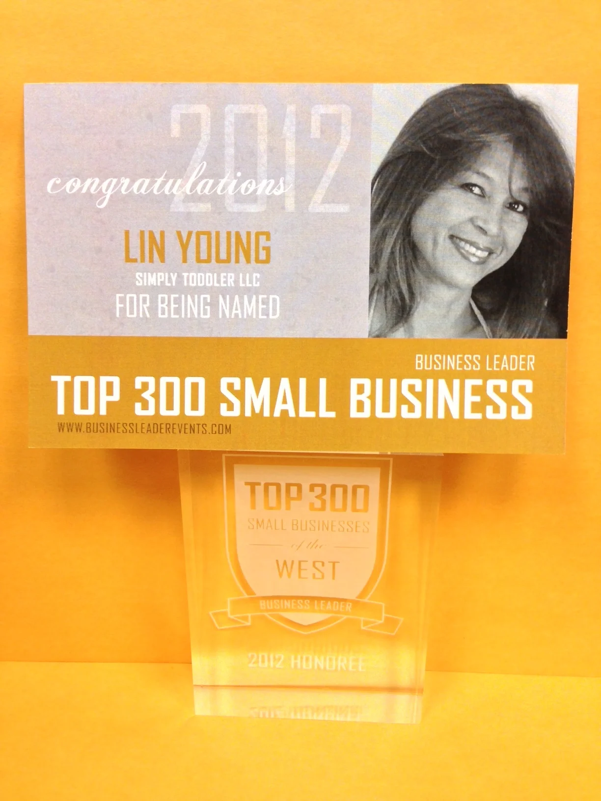 Simply Toddler - Top 300 Small Businesses of the West - Los Angeles region