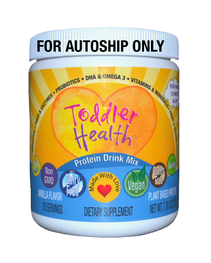 Toddler Health Pea Protein Vanilla Organic - AUTOSHIP ONLY