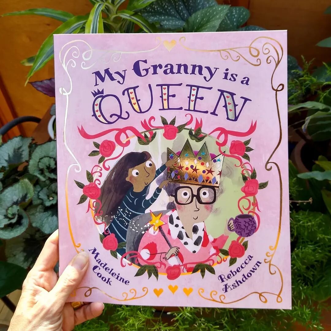 'My Granny is a Queen' is out today - a perfect day for all things regal! @oxfordchildrens
.
#MadeleineCook 
#pubday #PlatinumJubilee #grandma #queen