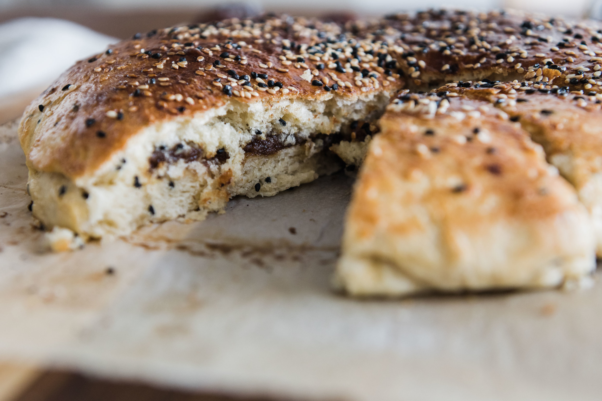 Syrian Ramadan Sweet Bread (Ma'arouk) — Omayah Cooks // Syrian Recipes