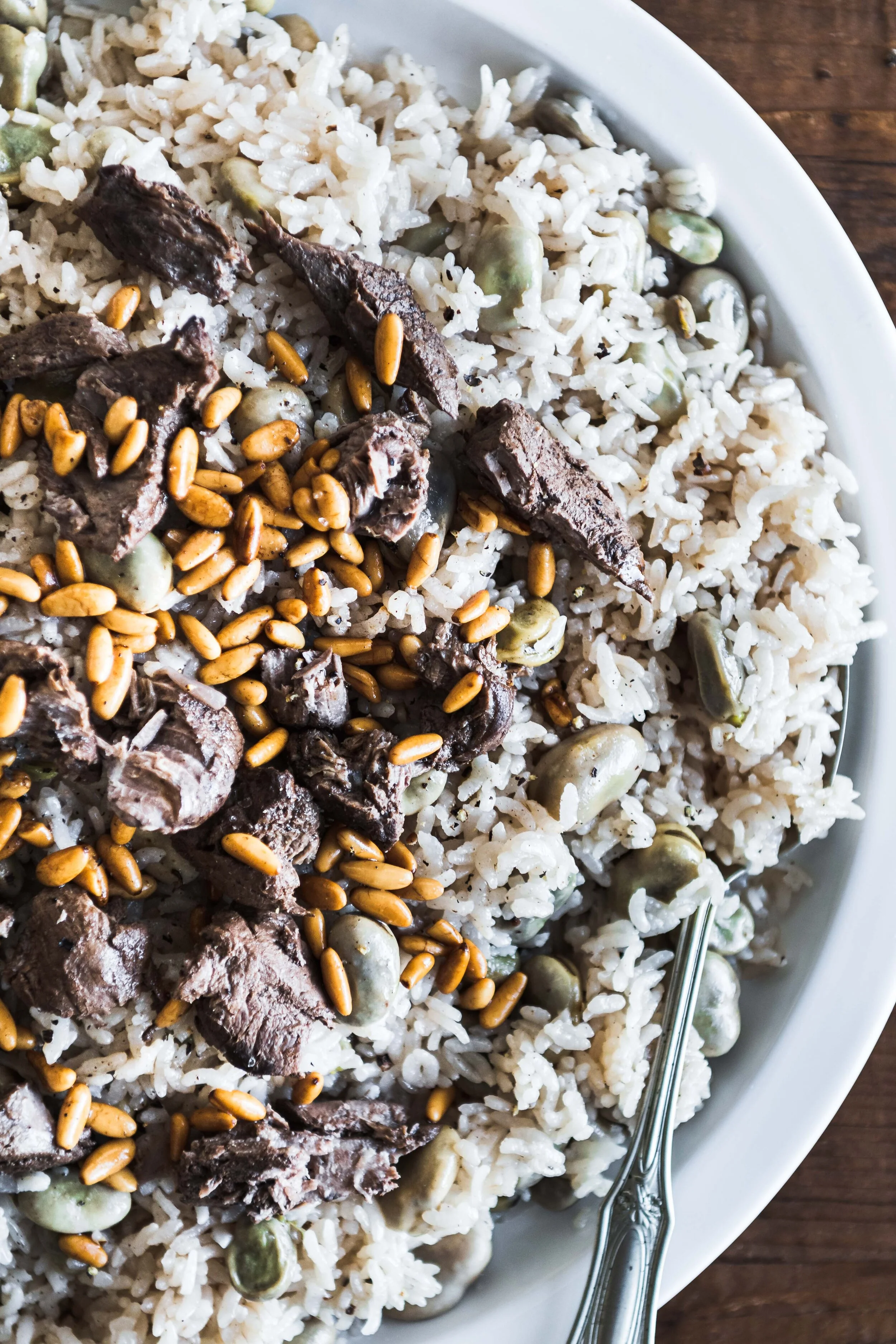 Fava Beans with Rice (Riz ou Ful) — Omayah Cooks // Syrian Recipes