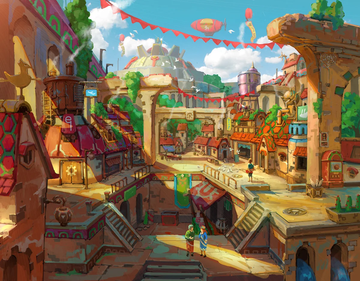 From Concept Art to the Final Game