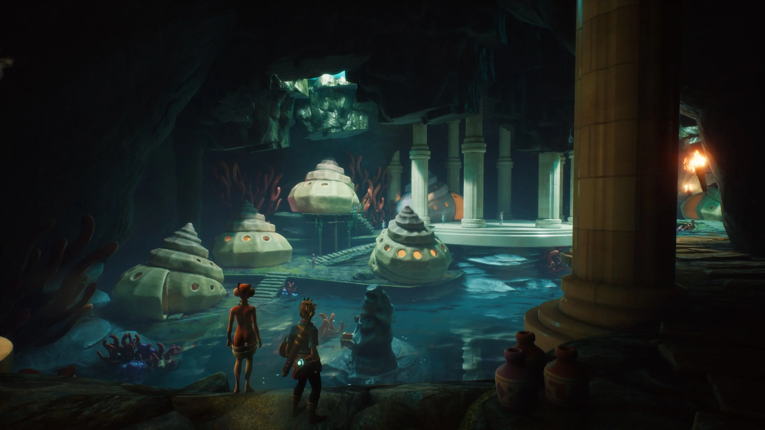 Through space and time: revisiting Oceanhorn's landmarks