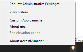 System Tray from the TaskTrayApplication