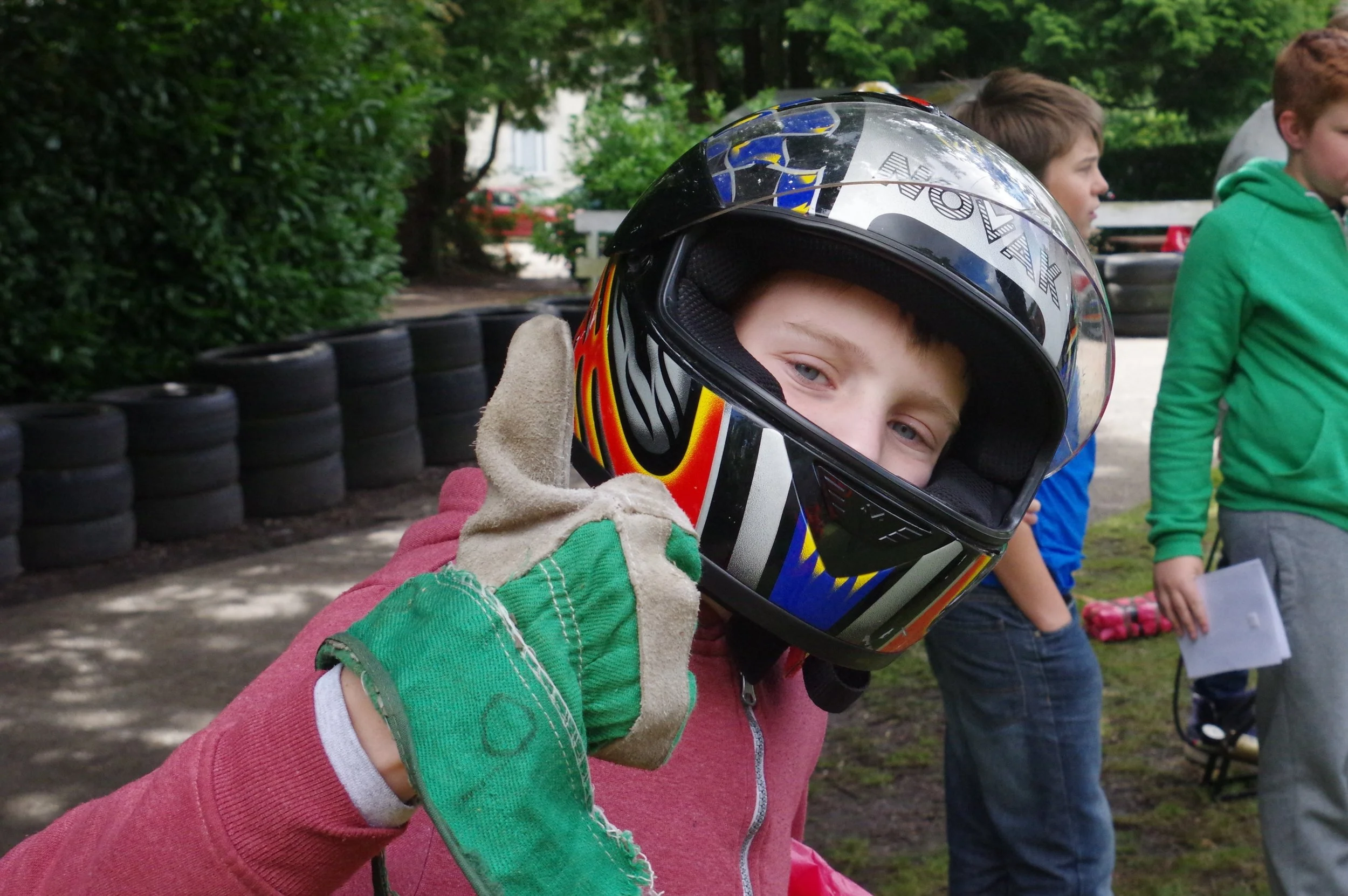 karting activity on adventure holiday