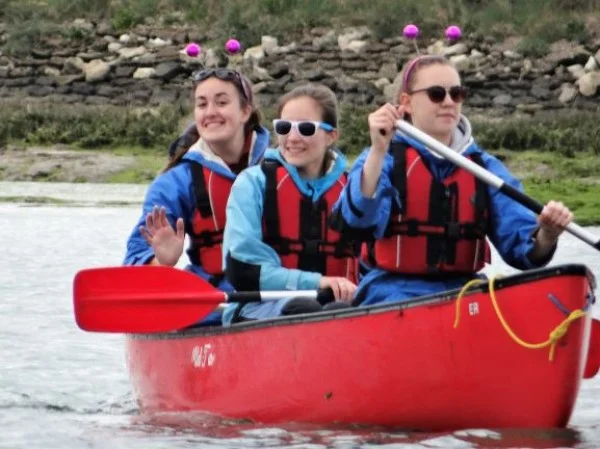 canoeing adventure on revision christian holiday