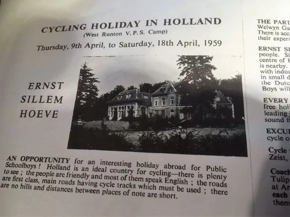 west runton holidays - dutch cycling holiday 1959