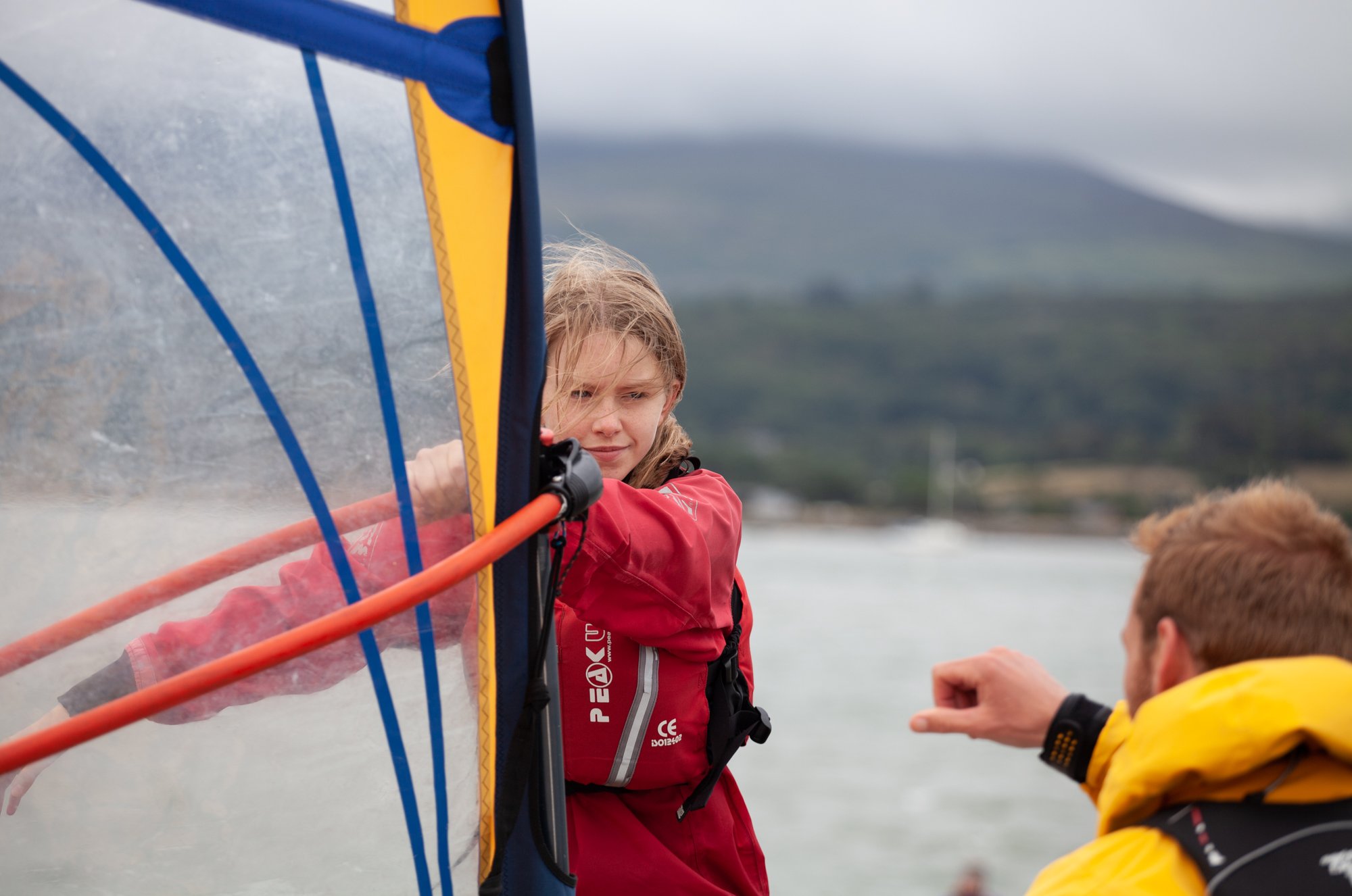 Instruction in windsurfing for all abilities - beginners to advanced