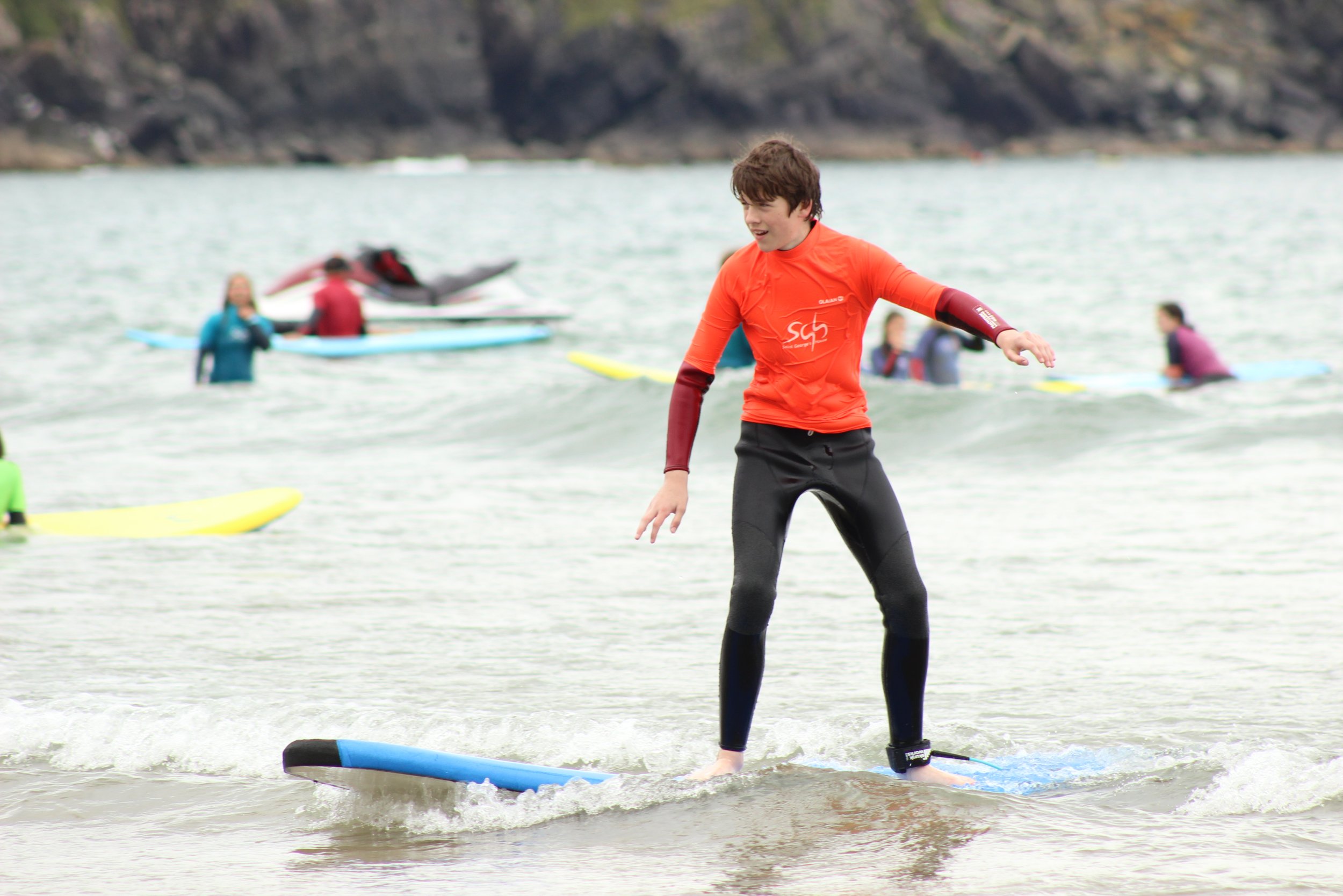 Learn to surf on our summer holiday in Devon