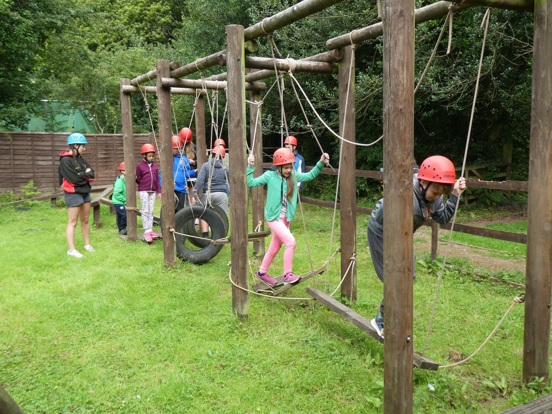 Obstacle and assault courses always prove popular on our summer camps