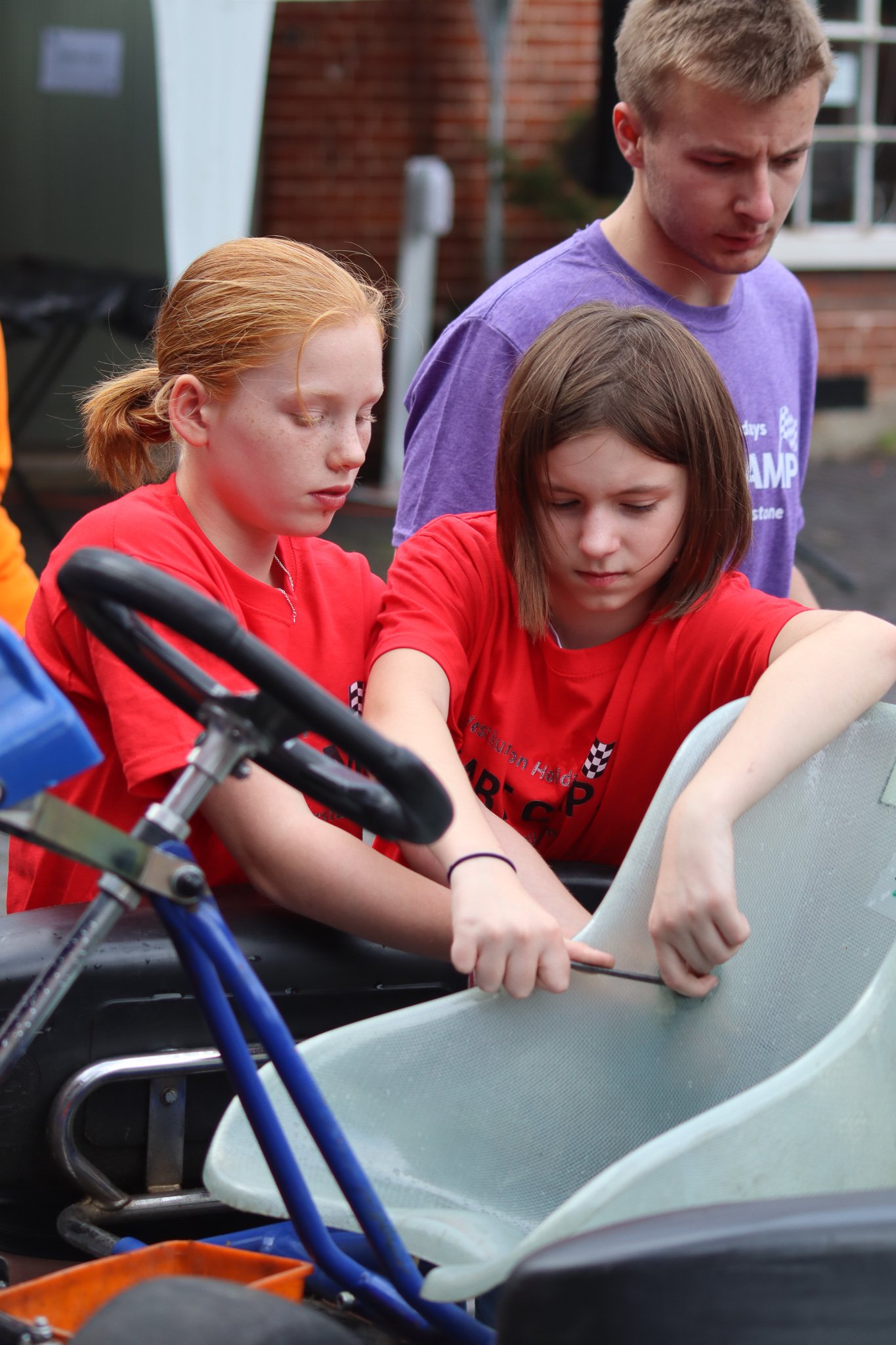 Build your own go kart on our summer camps