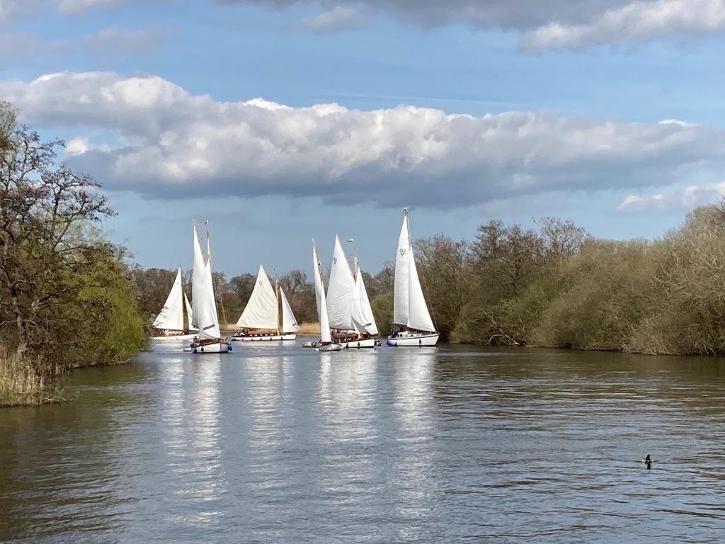 Exploring the Norfolk Broads as a group