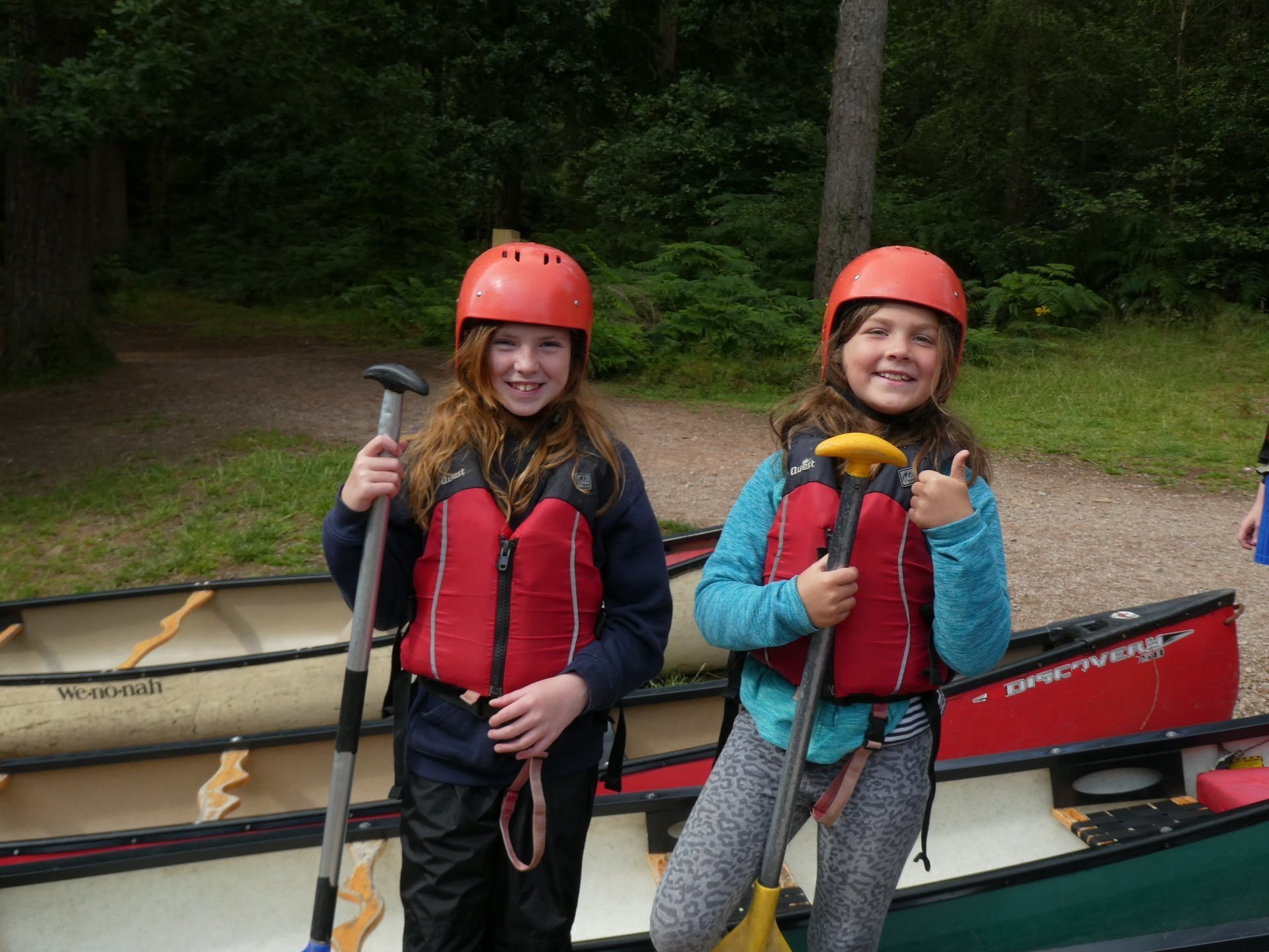 Activities on British rivers on our summer camps 2022