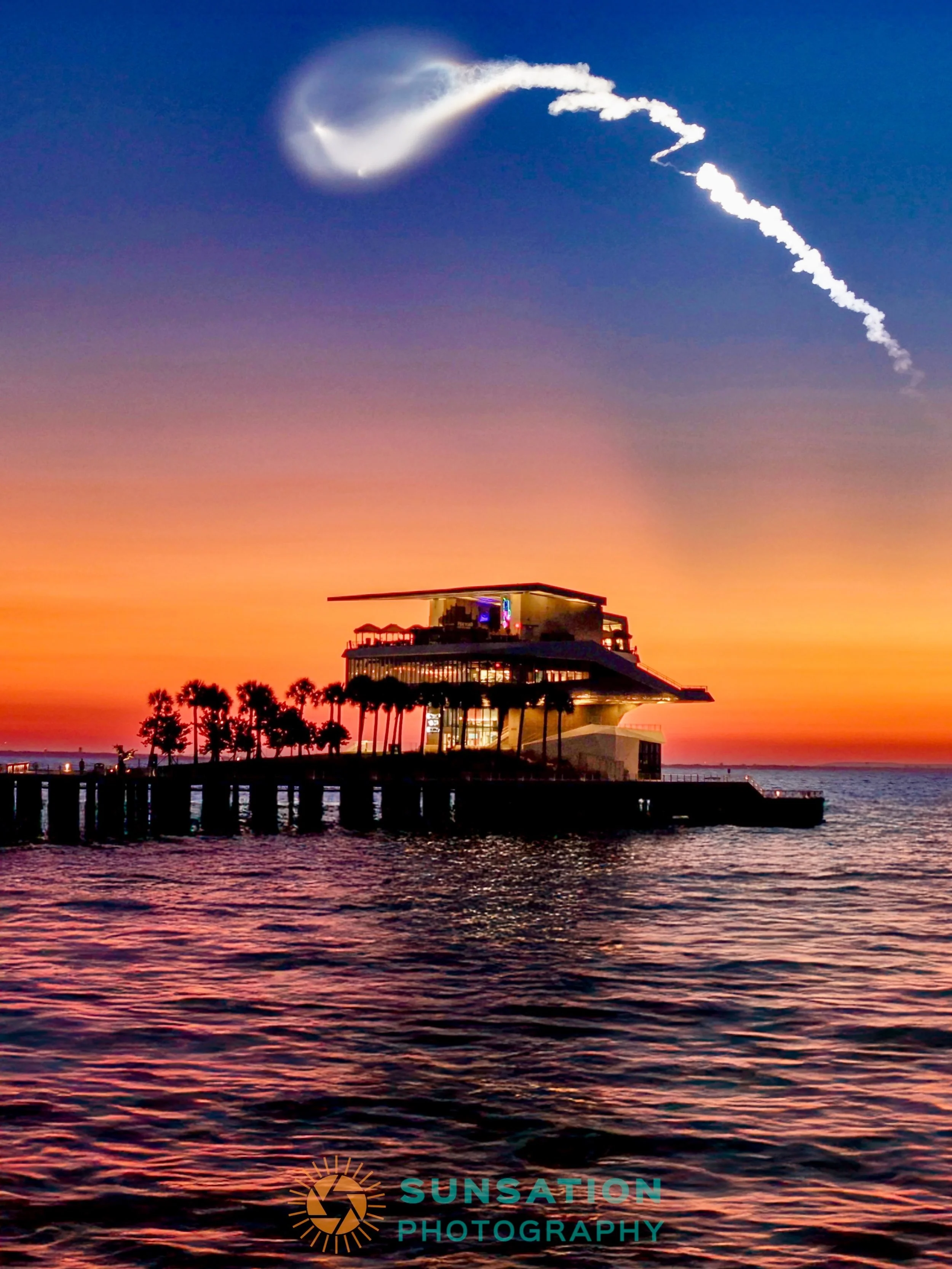 After months of planning (and a lot of sleepless nights with a crying baby!), I&rsquo;m feeling accomplished and energized this morning! ☀️✨ Waking up at 4 AM to catch this shot was totally worth it. The sun was perfectly positioned behind the launch
