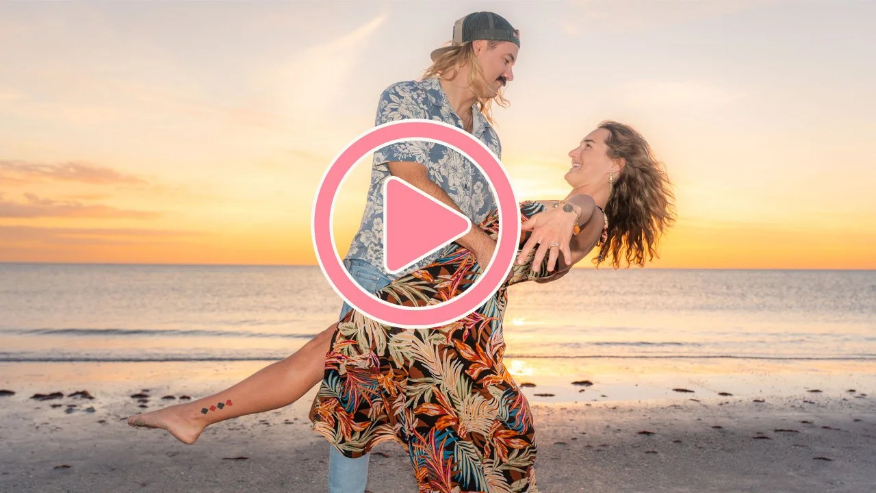 Memories in Motion captures your beach day in breathtaking slow-motion. Get a professionally edited short video highlight to relive surf, sand & smiles forever.