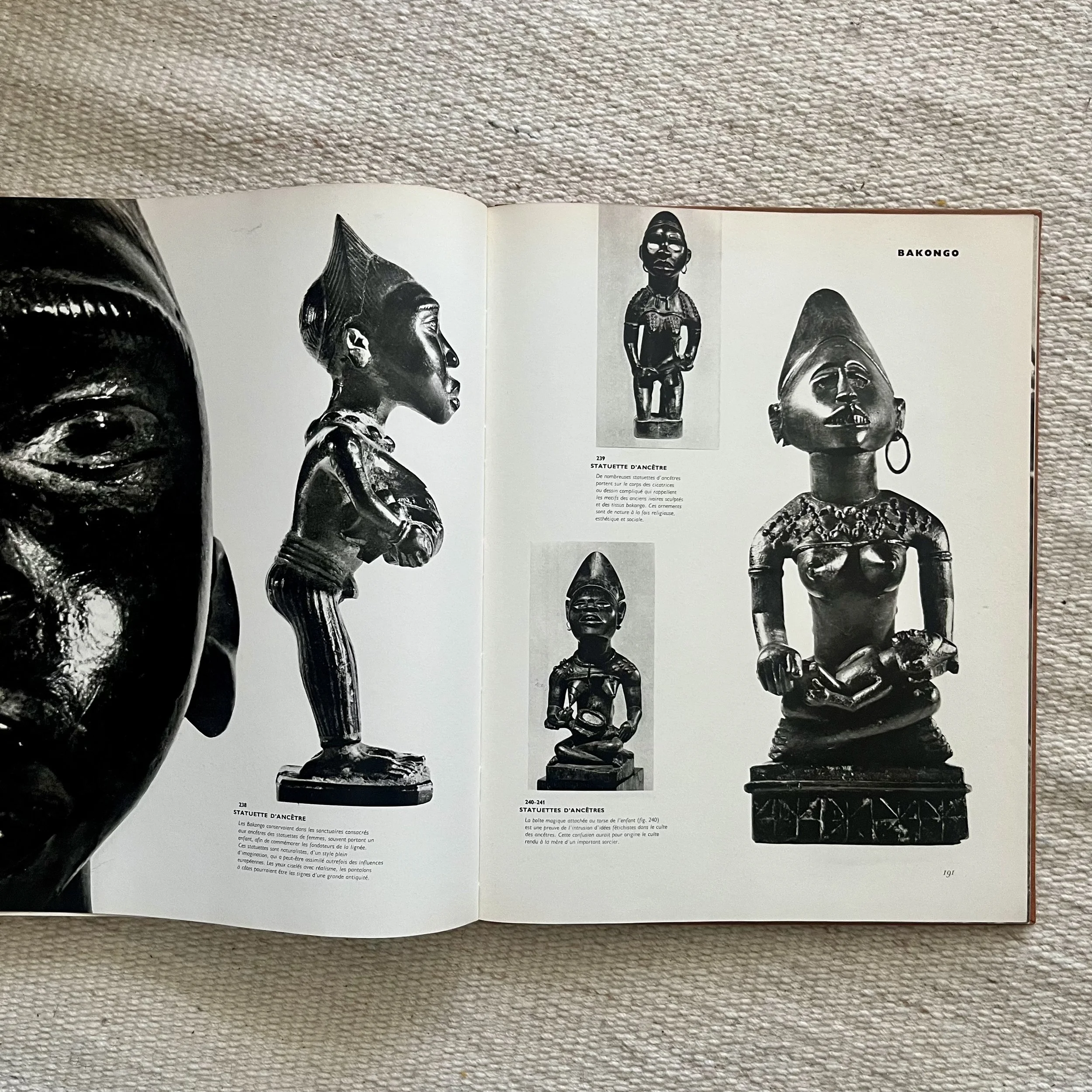 Livre Statuettes africaine Art noir Afrocuration
