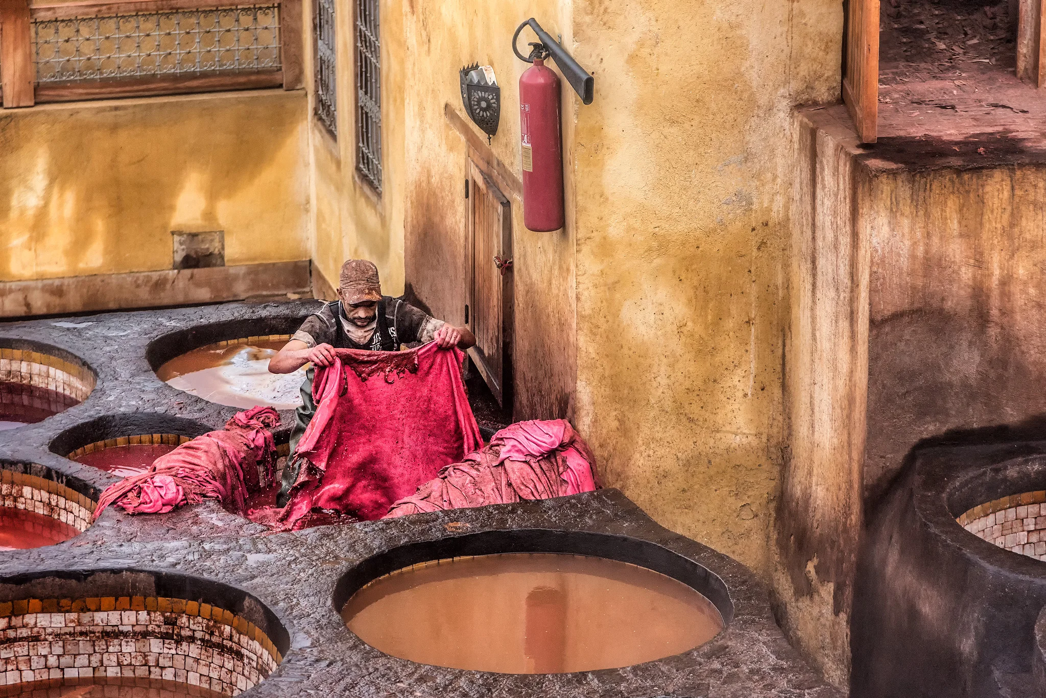 Tannery red dye man 2048.jpg