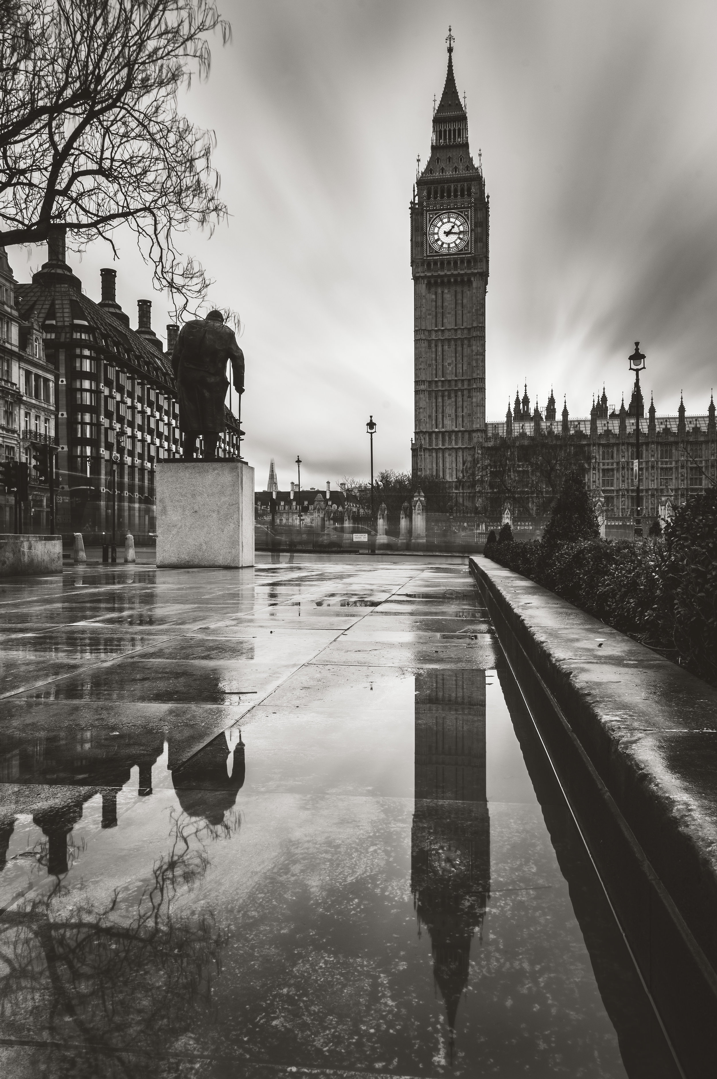 Big Ben in the Rain
