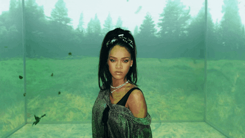 Rihanna as Modern-Day Elizabeth Taylor 