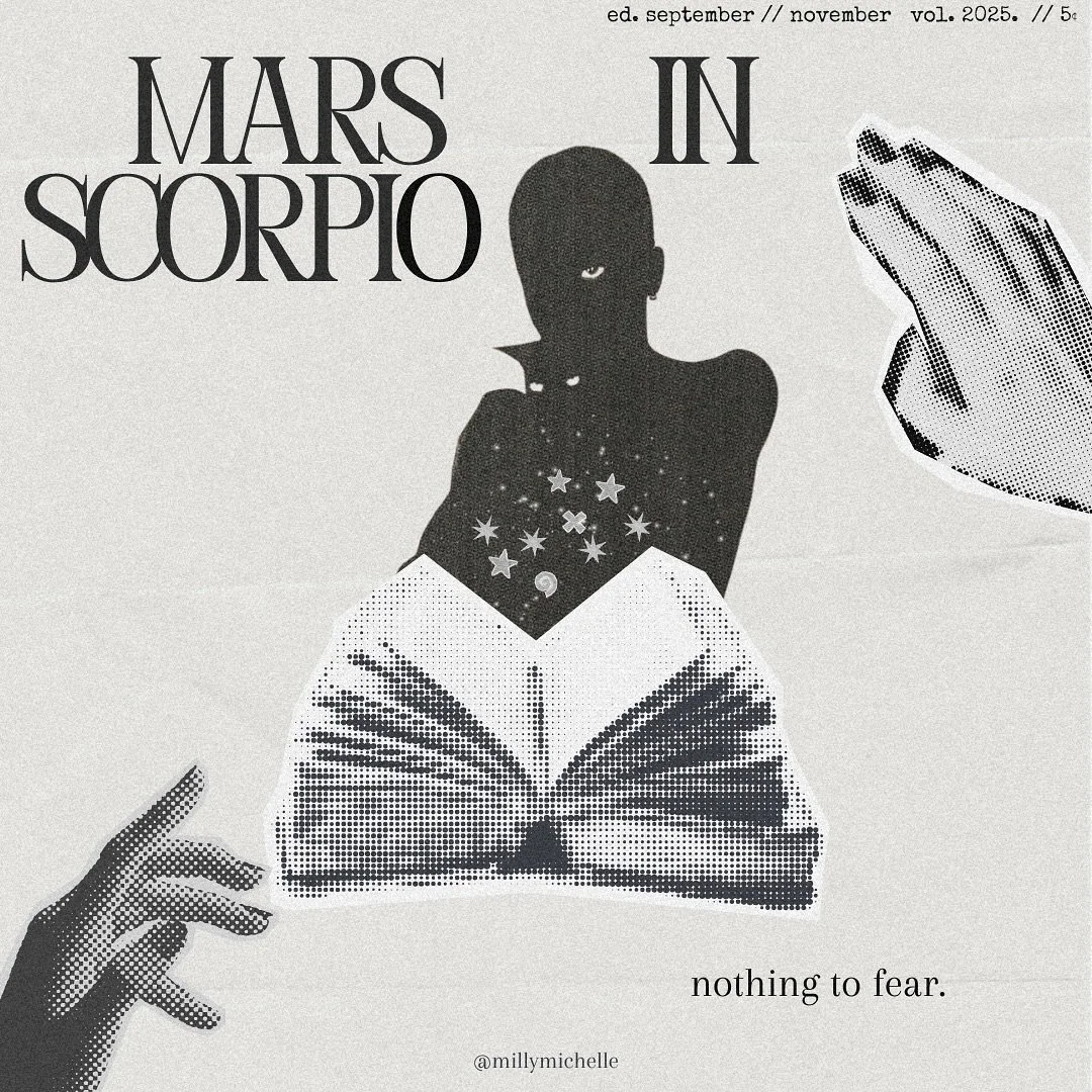 Upcycled a post from the last time Mars was in Scorpio 🩸 🦷 🔪 Time to sink your teeth into something and swallow it, no matter how bad it tastes. 
&bull;
&bull;
&bull;
&bull;
#astrology #astrologer #dmvastrologer #blackastrologer #mars #scorpio #ho
