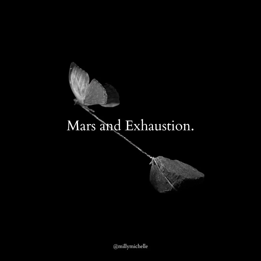 Mars knows how much you fight. Mars knows how tired you are. On this Mars day, with Mars in Scorpio, may you look fully at the scars you have sustained on your journey, and may you offer those scars your softness. 
•
•
•
•
•