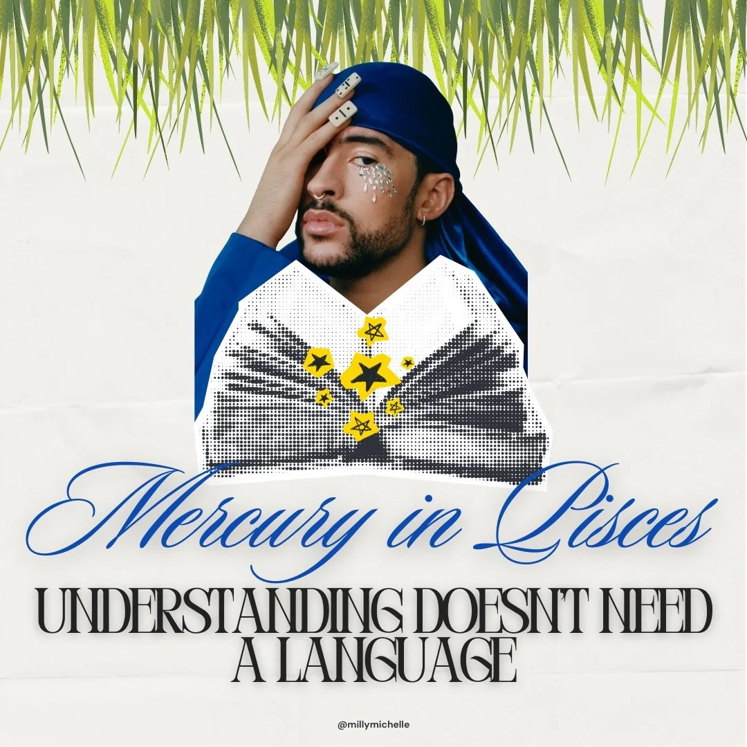 Mercury was in Pisces last night when Bad Buddy delivered his phenomenally inspiring and joyful halftime performance. The Monday morning reactions were as expected for this transit: people, without really knowing what was being said, were absolutely 
